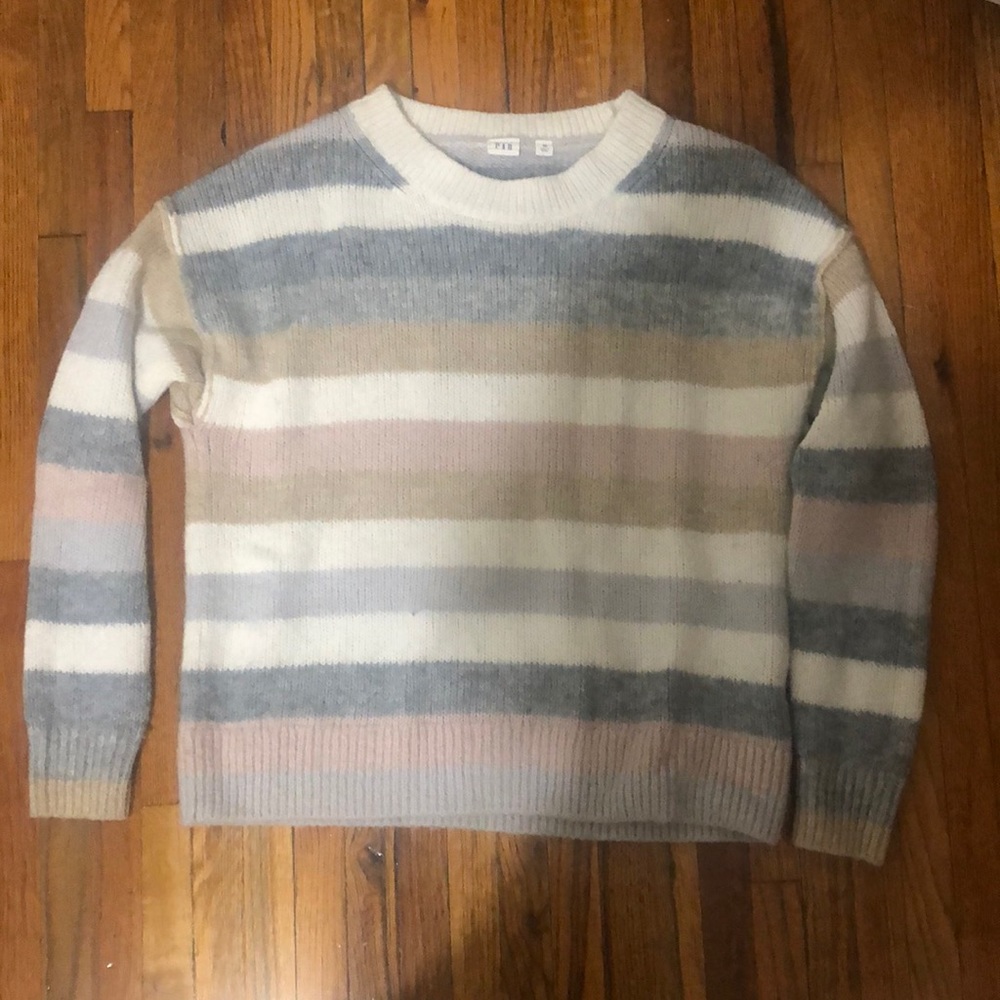 Long sleeve Striped knit sweater GAP XS
